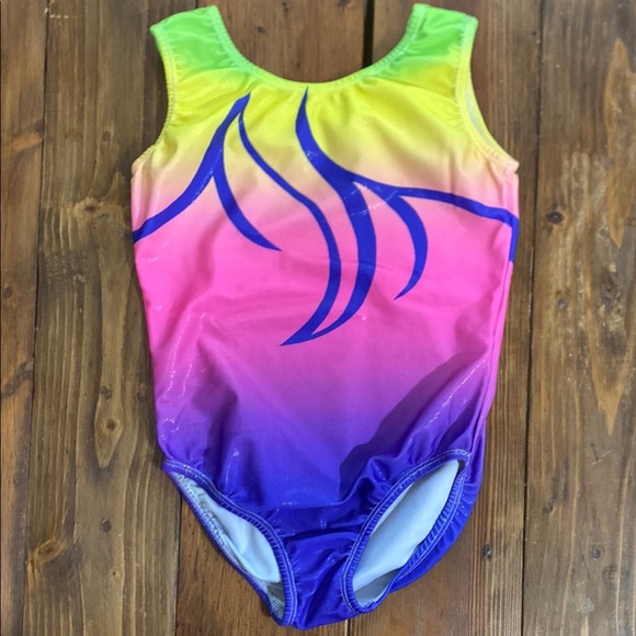Colorful Gymnastics Leotards Set - Picture 6 of 16